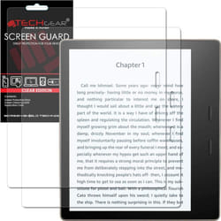[2 Pack] TECHGEAR Screen Protectors for Amazon Kindle Oasis 3 (2019 Release / 10th Generation) CLEAR LCD Display Screen Protectors Cover Guards