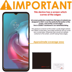 TECHGEAR [5 Pack] Screen Protectors Compatible for Motorola Moto G30 & Moto G10, CLEAR LCD Screen Protectors Cover Guards