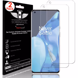 TECHGEAR [2 Pack Screen Protector fits OnePlus 9 [Screen Angel Edition] [Case Friendly] [Bubble Free] [FULL Screen Coverage]  ...