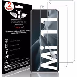 TECHGEAR [2 Pack Screen Protector fits Xiaomi Mi 11 5G [Screen Angel Edition] [Case Friendly] [Bubble Free] [FULL Screen...