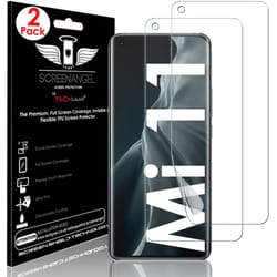TECHGEAR [2 Pack Screen Protector fits Xiaomi Mi 11 5G [Screen Angel Edition] [Case Friendly] [Bubble Free] [FULL Screen...