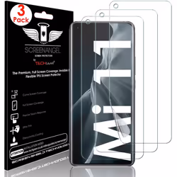 TECHGEAR [3 Pack Screen Protector fits Xiaomi Mi 11 5G [Screen Angel Edition] [Case Friendly] [Bubble Free] [FULL Screen...