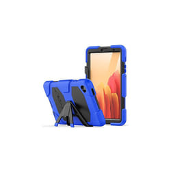 TECHGEAR G-SHOCK Case Fits Samsung Galaxy Tab A7 Lite 8.7" 2021 (SM-T220 / SM-T225) HEAVY DUTY Shockproof Case with Stand, Kids Schools Workman - Blue