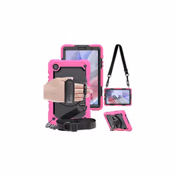 TECHGEAR UTILITY Case for Samsung Galaxy Tab A7 Lite 8.7" (SM-T220 / SM-T225) HEAVY DUTY Armour Shockproof Case with Stand, H ...