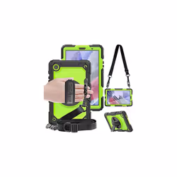 TECHGEAR UTILITY Case for Samsung Galaxy Tab A7 Lite 8.7" (SM-T220 / SM-T225) HEAVY DUTY Armour Shockproof Case with Stand, H ...