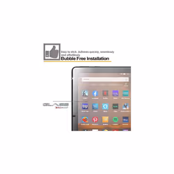 TECHGEAR Tempered Glass Screen Protector for All New Amazon Fire HD 10" / HD 10" Plus Tablets (2021 / 11th Generation [9H Toughness] [HD Clarity]