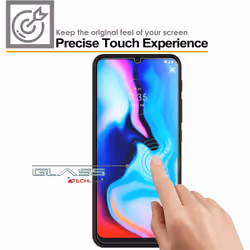 2 Pack of TECHGEAR GLASS Edition Compatible for Motorola Moto G50 / G30 / G10, Tempered Glass Screen Protector Covers [2.5D...