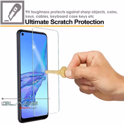 TECHGEAR GLASS Edition for Oppo A54 5G / Oppo A74 5G, Tempered Glass Screen Protector Cover [9H Hardness] [No-Bubble]
