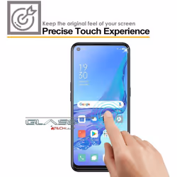 TECHGEAR 2 Pack of GLASS Edition for Oppo A54 5G / Oppo A74 5G, Tempered Glass Screen Protectors Cover [2.5D Round Edge] [9H...