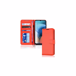TECHGEAR Moto E7i Power Leather Wallet Case, Flip Protective Case Cover with Wallet Card Holder, Stand & Wrist Strap, PU Leat ...