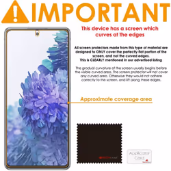 TECHGEAR [3 Pack] Screen Protectors Compatible with Samsung Galaxy S21 FE (S21 Fan Edition), CLEAR LCD Screen Protectors Cover...