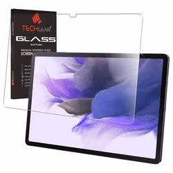 TECHGEAR Galaxy Tab S7 FE 12.4" GLASS Edition (SM-T730 / SM-T736) Tempered Glass Screen Protector [9H Toughness] [HD Clarity] ...