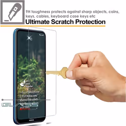 TECHGEAR GLASS Edition Compatible with Nokia X10 / Nokia X20, Tempered Glass Screen Protector Cover [9H Hardness] [No-Bubble]