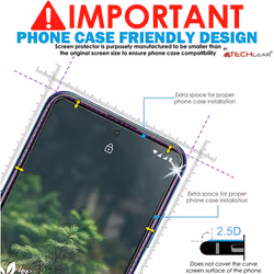 TECHGEAR 2 Pack GLASS Edition Compatible with Nokia X10 / Nokia X20, Tempered Glass Screen Protector Covers [2.5D Round Edge]...