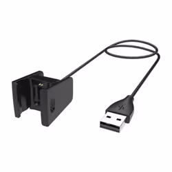 TECHGEAR [ 2 Pack ] Replacement USB Charger Cable for Fitbit Charge 2, USB Charging Power Cable for Fitbit Charge 2, Heart Rate & Fitness Wristband