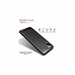 Galaxy A22 5G Carbon Fibre Case [Stealth Case] Flexible, Shockproof, Ultra Slim, Soft TPU Protective Shell Cover with Carbon Fibre Detailing