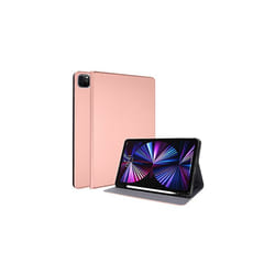 TECHGEAR iPad Pro 11" 2022 / 2021 Smart Case [Pencil Compatible] Slim Smart Case Fold Stand Cover with Corner Protection [Auto Wake / Slee - Rose Gold
