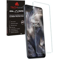 TECHGEAR GLASS Edition Compatible for OnePlus Nord 2 5G / Nord CE 5G, Tempered Glass Screen Protector Cover [9H Hardness] [No-Bubble]