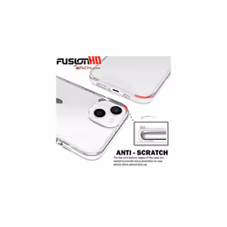 TECHGEAR iPhone 12 Mini Case [Fusion HD Case] Shockproof, Anti-Scratch, Slim & Light, Hybrid Drop Protection, Fused Gel Bumper & Clear Hard Back Case