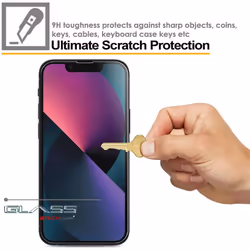 TECHGEAR GLASS Edition for iPhone 13 Pro Max 6.7", Tempered Glass Screen Protector Cover [2.5D Round Edge] [9H Hardness]...