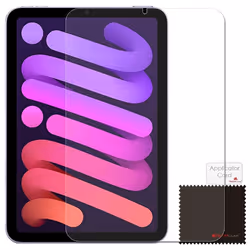 TECHGEAR 2 Pack iPad Mini 6, 6th Generation Anti Glare Screen Protectors, MATTE Screen Protector Guard Cover Designed For iPad...