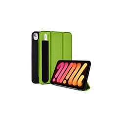 TECHGEAR iPad Mini 6, 6th Generation Smart Case [Pencil Compatible] Slim Smart Case Tri-fold Stand Cover with Corner Protection [Auto Wake / S - Green