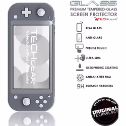 TECHGEAR 2 Pack Anti-Glare GLASS Compatible for Nintendo Switch OLED 2021, TECHGEAR Matte Tempered Glass Screen Protector [9H Hardness][No-Bubble]