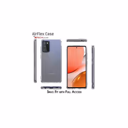 TECHGEAR Samsung Galaxy A03s Clear Case [AirFlex] Crystal Clear Slim & Light, Protective, Flexible Soft Gel / TPU Cover with Soft Touch Keys