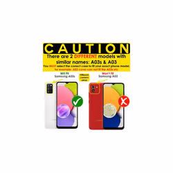TECHGEAR Galaxy A03s Tough Armoured Case - ShockProof, Rugged, Sturdy, Heavy Duty Protective Impact Case Cover Designed for Samsung Galaxy A03s (Blue)