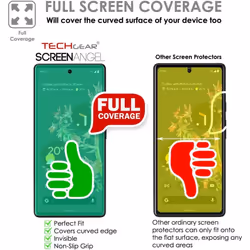 TECHGEAR [3 Pack] Screen Protector fits Google Pixel 6 [Screen Angel Edition] [Case Friendly] [Bubble Free] [FULL Screen Coverage]