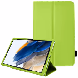 TECHGEAR Leather Case for Samsung Galaxy Tab A8 10.5" (SM-X200 / SM-X205) Premium PU Leather Slim Folio Stand Smart Case Cove ...