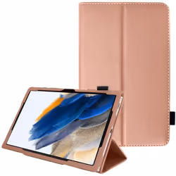 TECHGEAR Leather Case for Samsung Galaxy Tab A8 10.5" (SM-X200 / SM-X205) Premium PU Leather Slim Folio Stand Smart Case Cove ...