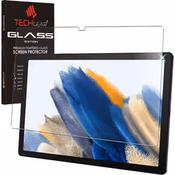 TECHGEAR Galaxy Tab A8 10.5" GLASS Edition (SM-X200 / SM-X205), Tempered Glass Screen Protector [9H Toughness] [HD Clarity].. ...
