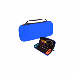 Switch OLED Case, Hard Protective Carry Travel & Storage Case Cover for Nintendo Switch OLED + Joy-Con controllers + 10 Game  ...
