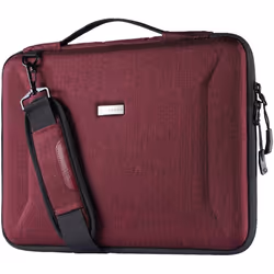 TECHGEAR Hard Shell Case for 12" - 13.3" Laptops, Zipped Travel Shockproof Sleeve Bag Case, Shoulder Strap fits MacBook Air.. ...