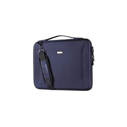 TECHGEAR Hard Shell Case for Laptops, Zipped Travel Shockproof Sleeve Case, Shoulder Strap, fits MacBook Pro 16" 2019-2021, MacBook Pro 15.4" - BLUE