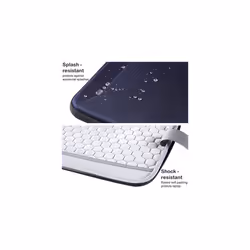 TECHGEAR Hard Shell Case for Laptops, Zipped Travel Shockproof Sleeve Case, Shoulder Strap, fits MacBook Pro 16" 2019-2021, MacBook Pro 15.4" - BLUE