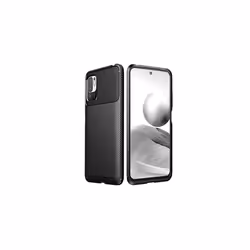 RedMi Note 10 5G Carbon Fibre Case Flexible, Shockproof, Slim, Soft TPU Protective Shell Cover with Carbon Fibre Detailing Fo ...