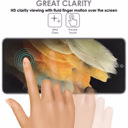 TECHGEAR Screen Protector fits Honor 50 5G [Screen Angel Edition] [Bubble Free] [FULL Screen Coverage] HD Clear Flexible TPU Film