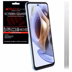 TECHGEAR [5 Pack] Screen Protectors Compatible for Motorola Moto G31 / Moto G41, CLEAR LCD Screen Protectors Cover Guards