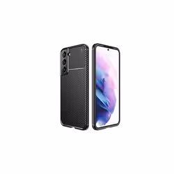 Galaxy S22 Case [CarbonFlex Case] Premium Flexible Soft Shockproof Slim Fit Case Cover with Carbon Fibre Effect Designed For  ...