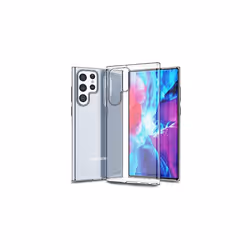 TECHGEAR Samsung Galaxy S22 Ultra Case [AirFlex] Crystal Clear Slim & Light, Protective, Flexible Soft Gel / TPU Cover with S ...