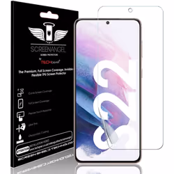 TECHGEAR Screen Protector fits Samsung Galaxy S22 5G [Screen Angel Edition][Case Friendly] [Bubble Free] [FULL Screen Coverag ...