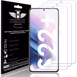TECHGEAR [3 Pack Screen Protector fits Samsung Galaxy S22 Plus / S22+ 5G [Screen Angel Edition] [In-Display Fingerprint...