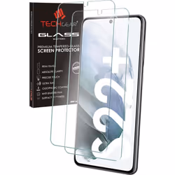 2 Pack TECHGEAR GLASS Edition Compatible with Samsung Galaxy S22 Plus / S22+ 5G, Tempered Glass Screen Protector Cover [2.5D. ...