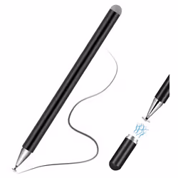Stylus Pen, TECHGEAR 2 in 1 Disc & Fiber Tip Stylus Pen for Touch Screens High Sensitivity Universal Pencil Compatible with.. ...