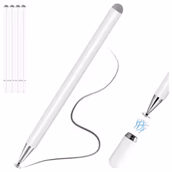 20 in 1 Disc & Fiber Tip Stylus Pen for Touch Screens High Sensitivity Universal Pencil for iPad 10.2" /Mini/Pro/Air/iPhone, ...