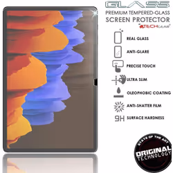 TECHGEAR Anti Glare Galaxy Tab S8 Plus 12.4" 2022 MATTE Glass Edition, Tempered Glass Screen Protector [9H Toughness]...