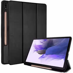 TECHGEAR Smart Case for Samsung Galaxy Tab S8 Plus (S8+) 12.4" 2022 (SM-X800 / SM/X806) PU Leather Slim Smart Case Stand Cove ...
