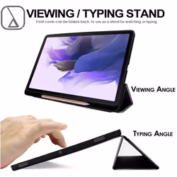 TECHGEAR Smart Case for Samsung Galaxy Tab S8 Plus (S8+) 12.4" 2022 (SM-X800 / SM/X806) PU Leather Slim Smart Case Stand Cover...